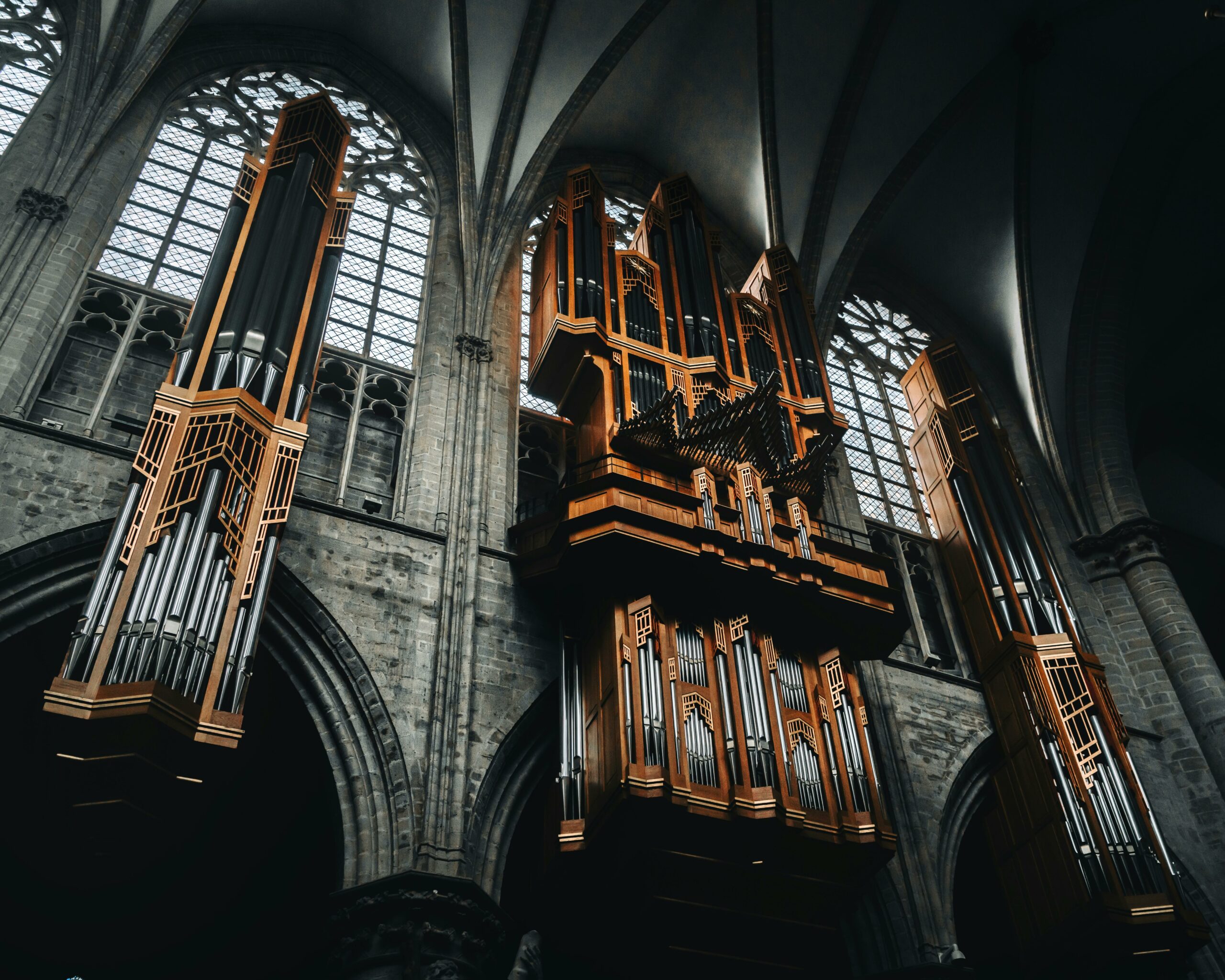 Braune Orgel