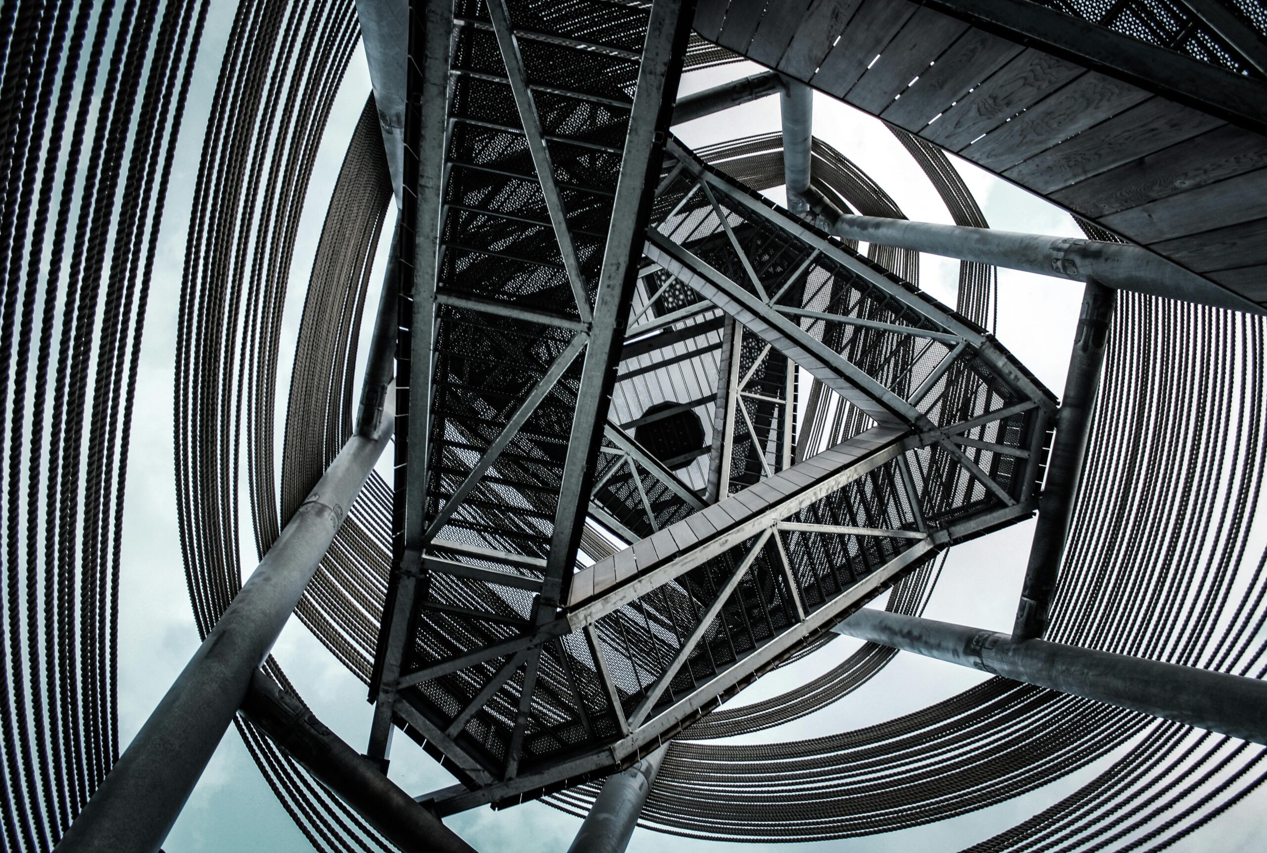 Low Angle Fotografie Des Turms